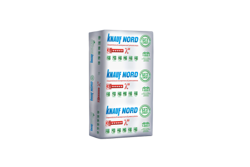 Утеплитель Кnauf Nord TS033 100х600х1250 (4,5м2, 0,45м3)
