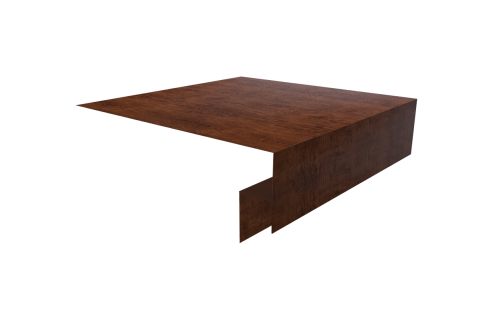 Планка околооконная сложная Экобрус Grand Line 200х50х25 0,45 Print Premium Cherry Wood Fresh TwinColor (2м)