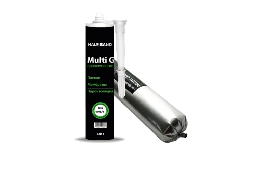 Клей универсальный FAKRO HausBand Multi Glue полиакрил (для мембран, пленок, пароизоляции) 320гр
