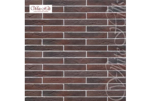 Камень искуственный для НФС White Hills Остия Брик F381-40 с расшивкой 0,9см
