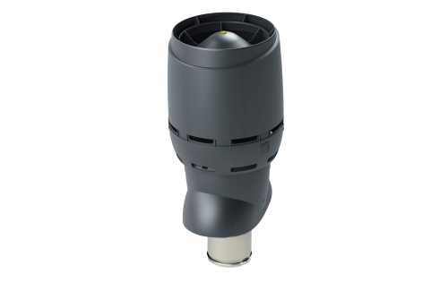 Выход вентиляционный Vilpe Flow XL 160/ИЗ/500 серый