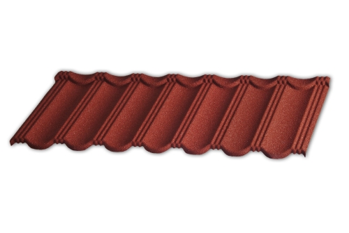 Лист композитной черепицы Gerard Heritage spanish red