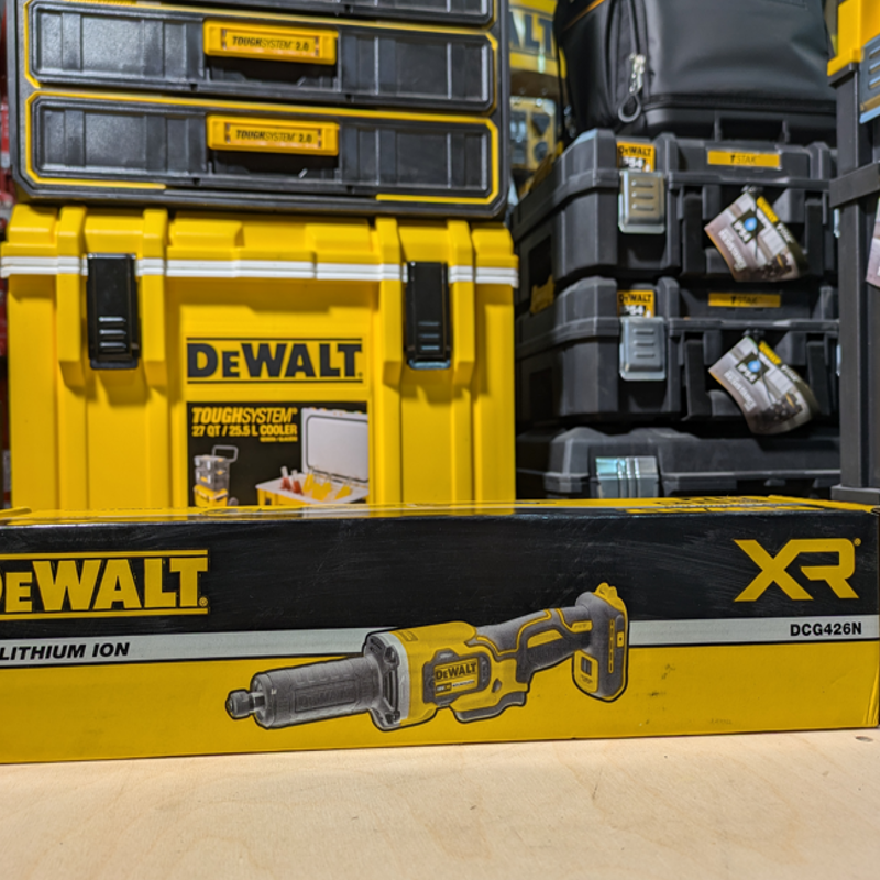 Аккумуляторная прямошлифовальная машина DeWalt DCG426N