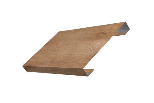 Ламель лицевая 150 забора жалюзи Texas Grand Line 0,45 Print Premium Pine Wood Fresh