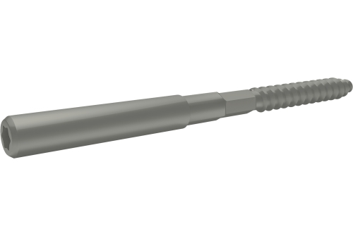 Шуруп-шпилька 8х160 Grand Line RAL 7023 серый бетон