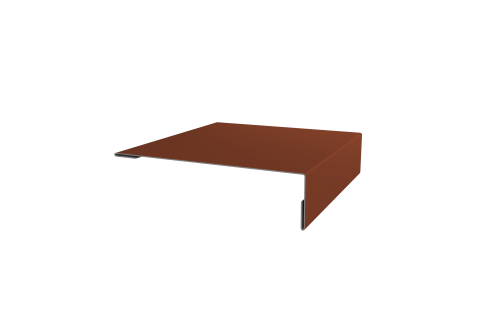 Планка мансардная Grand Line 0,45 Drap ST RAL 8004 терракота (2м)