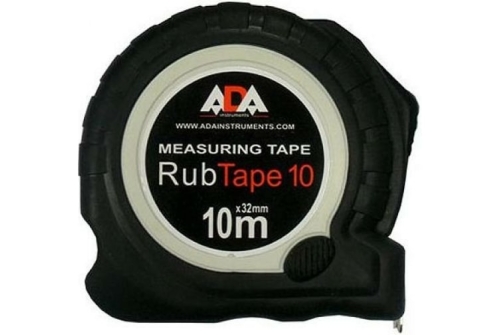 Рулетка ударопрочная ADA Rubtape 10 (А00154)