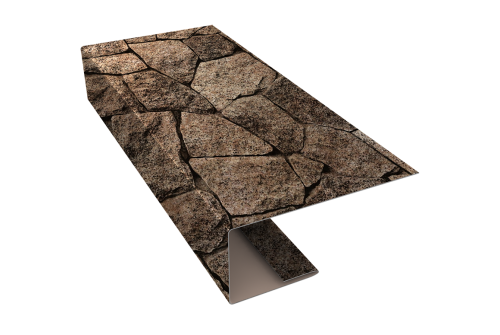 J-Профиль 18мм Grand Line 0,45 Print Elite King Stone TwinColor (3м)