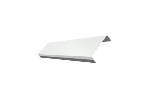 Ламель обратная 100 забора жалюзи Texas Grand Line 0,5 Satin RAL 9003 сигнальный белый