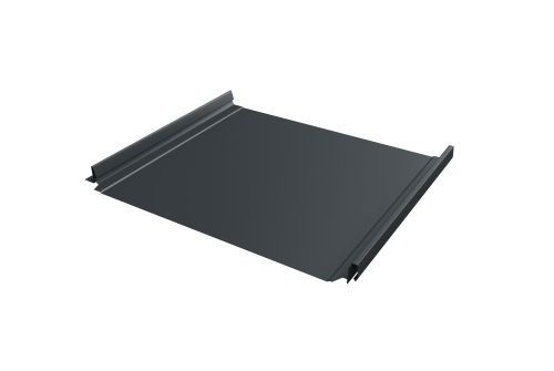Кликфальц Pro Grand Line 0,45 Drap ST с пленкой на замках RAL 7016 антрацитово-серый