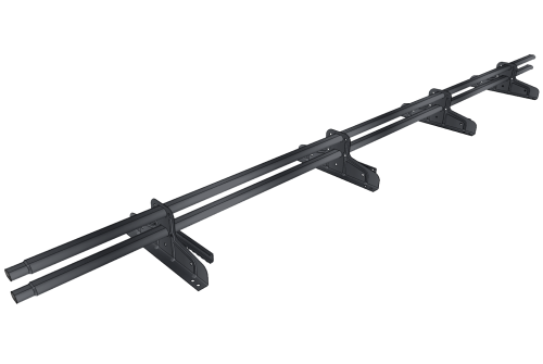 Снегозадержатель трубчатый для фальца Premium 45х25 RAL 7024 (3м) оцинкованный
