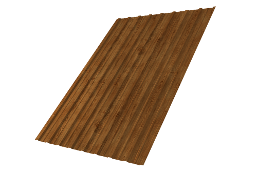 Профнастил С10A Grand Line 0,45 Print-Double Elite Golden Wood