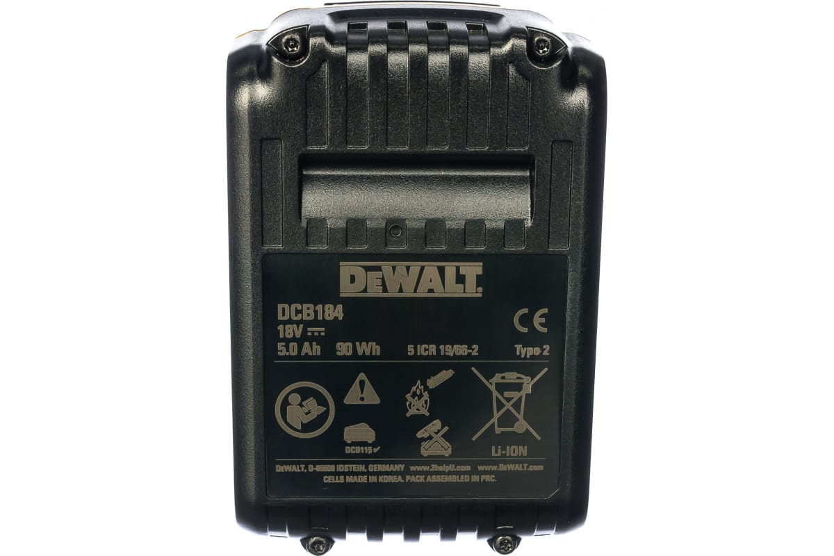 Аккумулятор DeWalt 18V 5.0 Ач