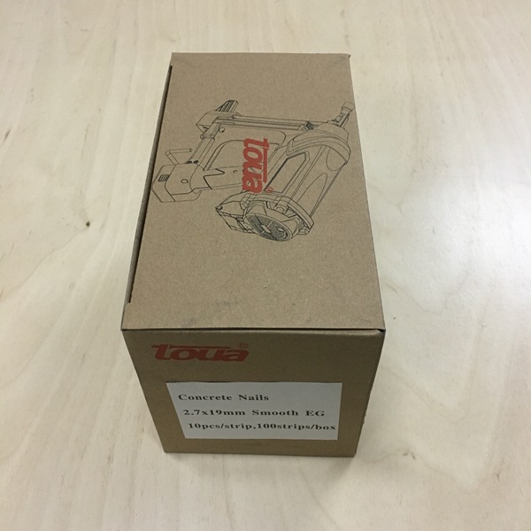Гвозди по бетону Toua CN 2,7х19 мм (1000 шт)