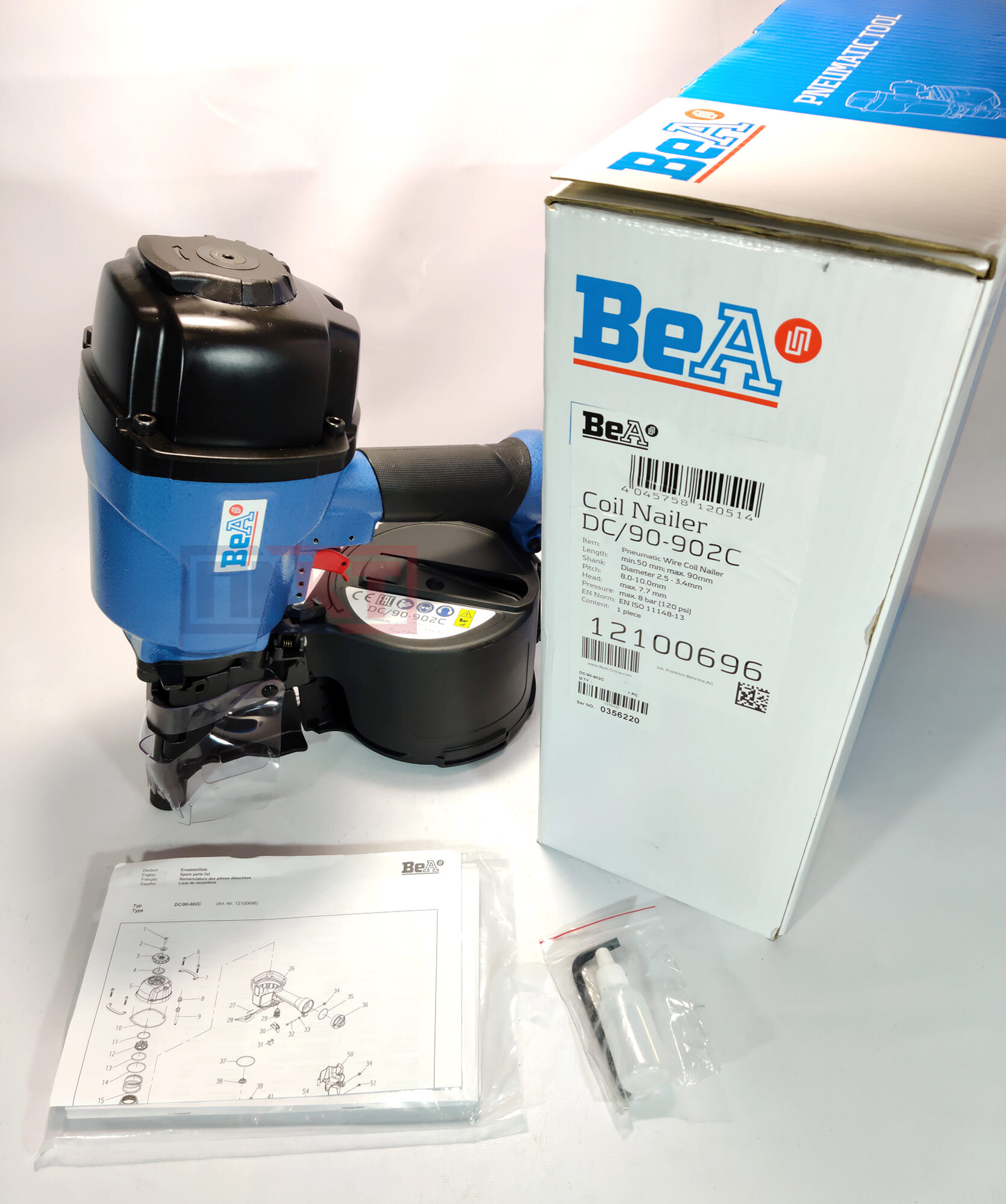BeA 902 DC барабанный гвоздезабивной пистолет