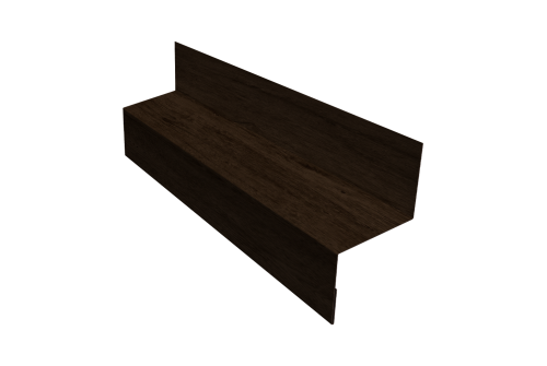 Отлив межэтажный 35 Grand Line 0,45 Print Elite Antique Wood TwinColor (3м)