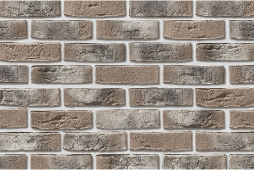Рядовая плитка Leonardo Stone Дижон гипс 403 с расшивкой 1,2см