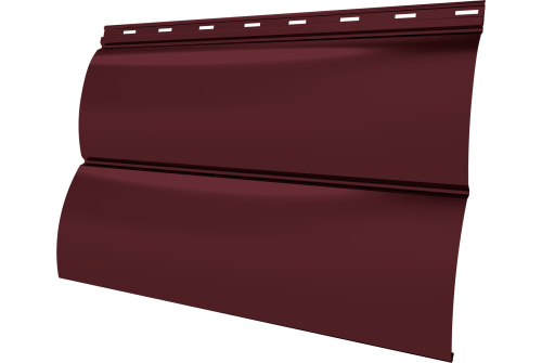 Блок-хаус new Grand Line 0,5 Satin Matt с пленкой RAL 3005 красное вино