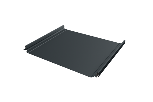 Кликфальц Pro Grand Line 0,45 Drap с пленкой на замках RAL 7016 антрацитово-серый