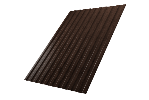 Профнастил С8A v02 Grand Line 0,45 Print Premium Antique Wood TwinColor