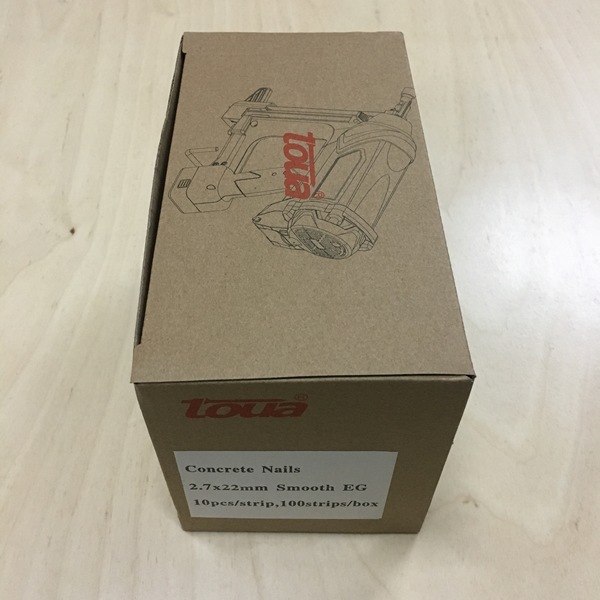 Гвозди по бетону Toua CN 2,7х22 мм (1000 шт)