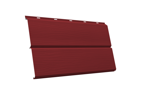 ЭкоБрус 3D 0,345 Grand Line 0,5 Satin с пленкой RAL 3011 коричнево-красный