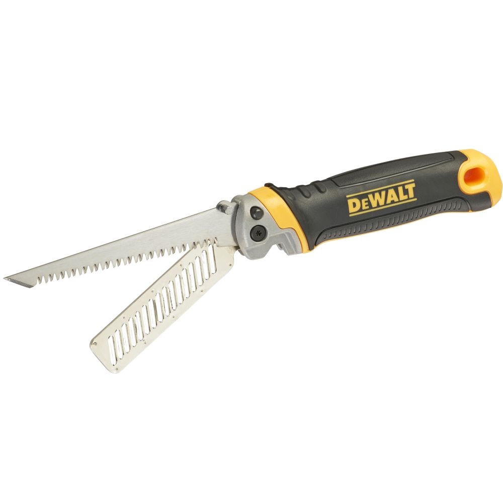Ножовка по гипсокартону складная с рашпилем DeWalt DWHT0-20123