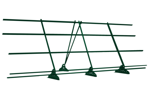 Ограждение кровельное со снегозадержателем Grand Line 1,2х3м RAL 6005