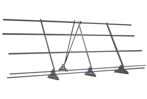 Ограждение кровельное со снегозадержателем на фальц Grand Line 1,2х3м RAL 7004