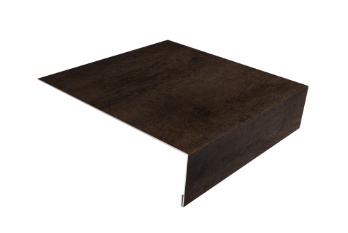 Планка лобовая/околооконная простая 190х50 Grand Line 0,45 Print-Double Premium Antique Wood (3м)
