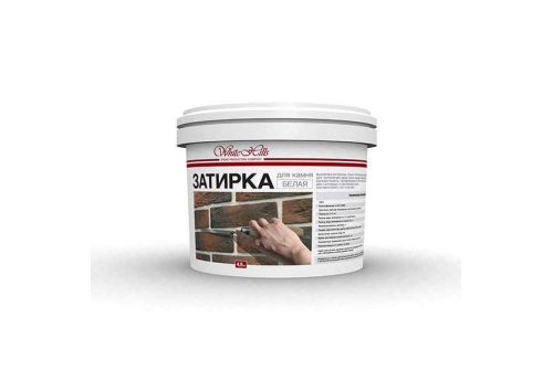 Затирка White Hills белая (ведро 4,5кг)