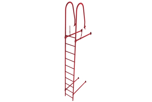 Лестница стеновая Grand Line RAL 3003 2,76м