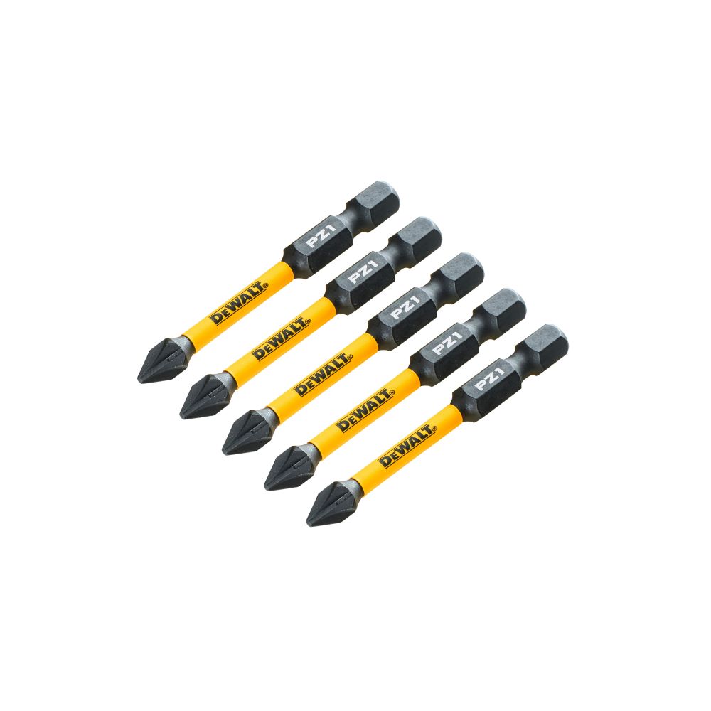 Биты ударные PZ1 50  мм DeWalt DT7390T-QZ (5 шт)