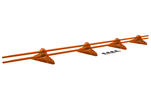 Снегозадержатель трубчатый Grand Line RAL 2004 3м