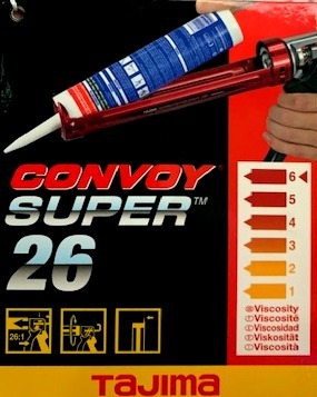Пистолет для герметика TAJIMA CONVOY SUPER 26 CNV100SP26