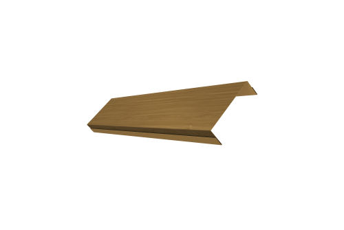 Ламель обратная 100 забора жалюзи Texas Grand Line 0,45 Print Elite Honey Wood TwinColor