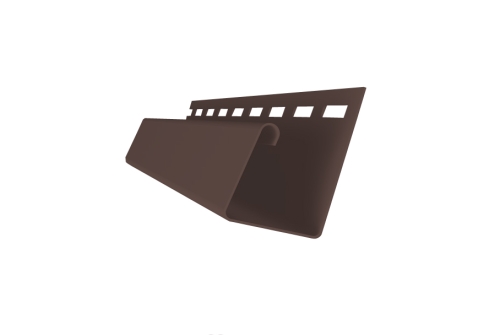 Профиль универсальный J 7/8" Grand Line Decor Premium Acryl темный дуб (3,0м)