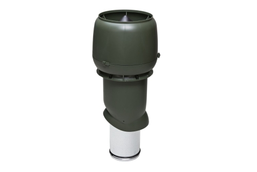 Выход вытяжки с колпаком Vilpe 160/225/500/ИЗ зеленый