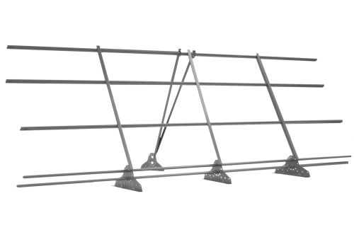 Ограждение кровельное со снегозадержателем Grand Line 1,2х3м RAL 9006