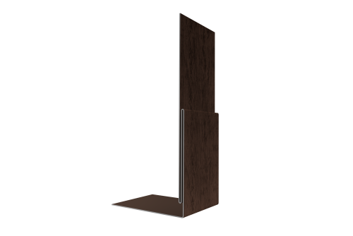 Планка приемная оконная Grand Line 0,45 Print Premium Antique Wood TwinColor (3м)