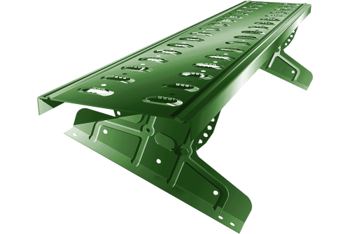 Мостик переходной на фальц RAL 6002 (0,62м)