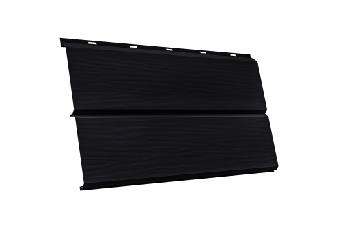 ЭкоБрус 3D 0,345 Grand Line 0,45 Drap с пленкой RAL 9005 черный
