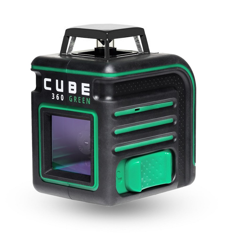 Комплект: лазерный уровень CUBE 360 GREEN + Дальномер Cosmo 100