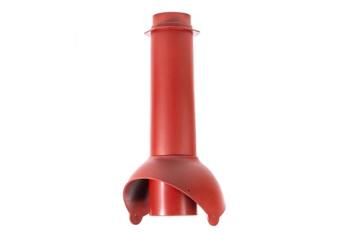 Выход канализации Krovent Pipe-VT 110 неизолированный красный