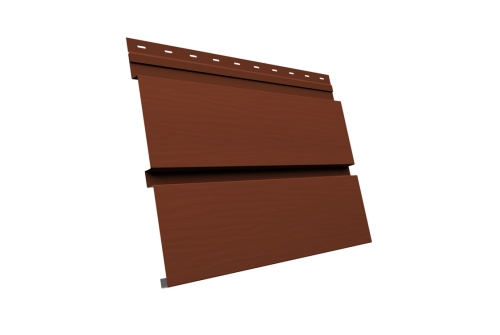Квадро Брус 3D Grand Line 0,45 Drap с пленкой RAL 8004 терракота
