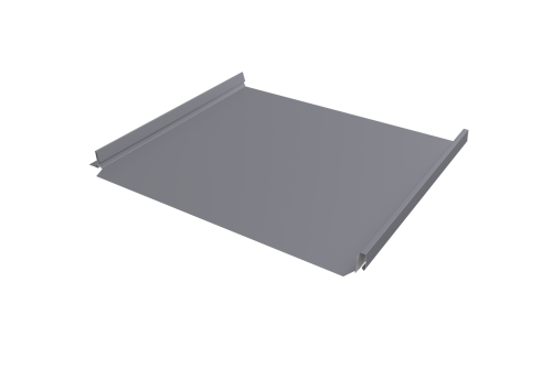 Кликфальц Pro v02 Grand Line 0,5 Satin с пленкой на замках RAL 7004 сигнальный серый