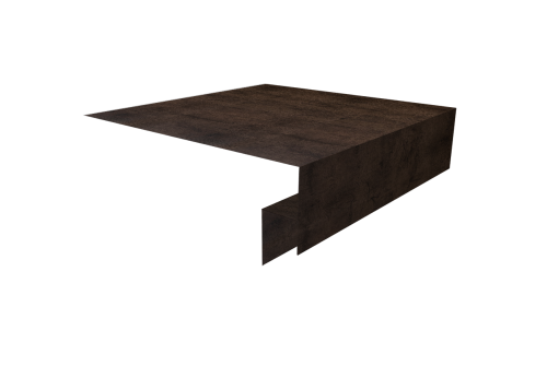 Планка околооконная сложная Блок-Хаус new 200х50х27 Grand Line 0,45 Print-Double Premium Antique Wood (2м)