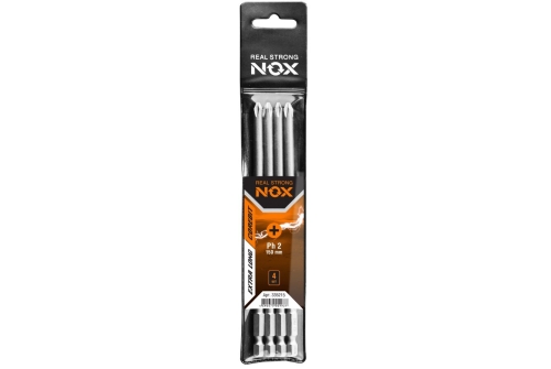 Бита Nox Corebit Ph2, 150мм, E6,3, 4 штуки упаковка ПВХ (335150-4)