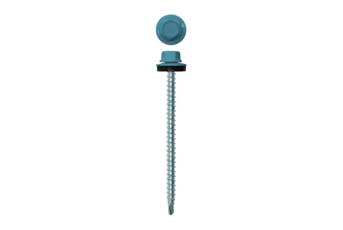 Саморез кровельный 4,8х70 (100шт) сверло №1 RAL 5024