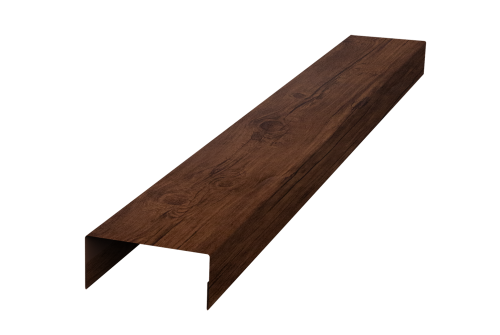 Крышка 45х20 для забора жалюзи Texas Grand Line 0,45 Print Premium Cherry Wood Fresh TwinColor (3м)